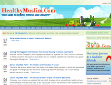 Tablet Screenshot of healthymuslim.com